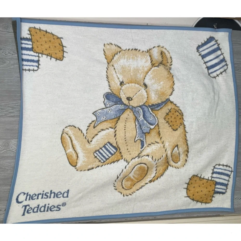 Vintage auora Cherished teddy blanket soft throw blanket - Picture 1 of 6